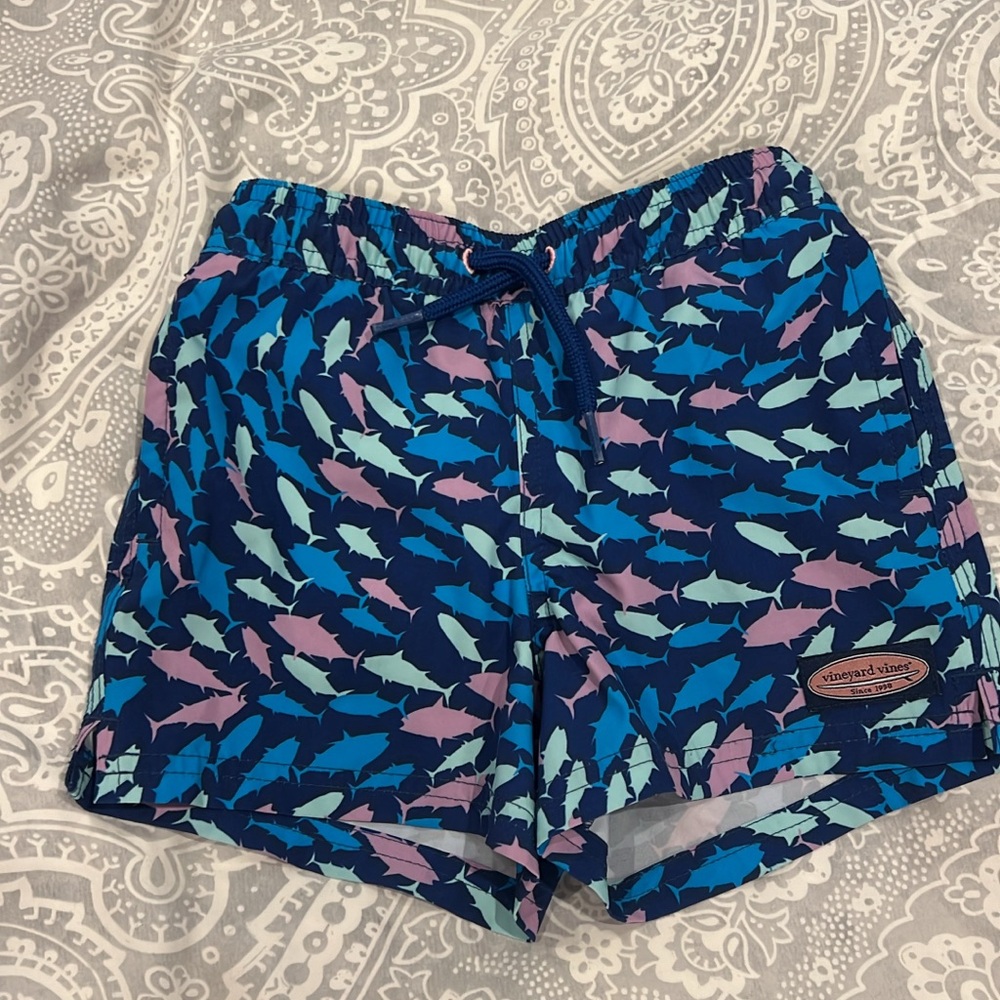 Baby Boys vineyard vines swim trunks 18-24